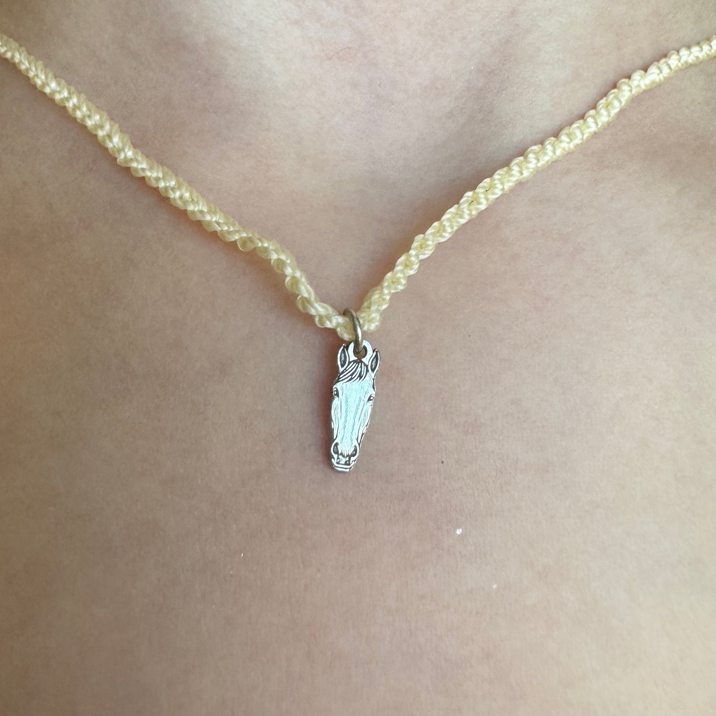 Junior Necklace with Horse Head Charm