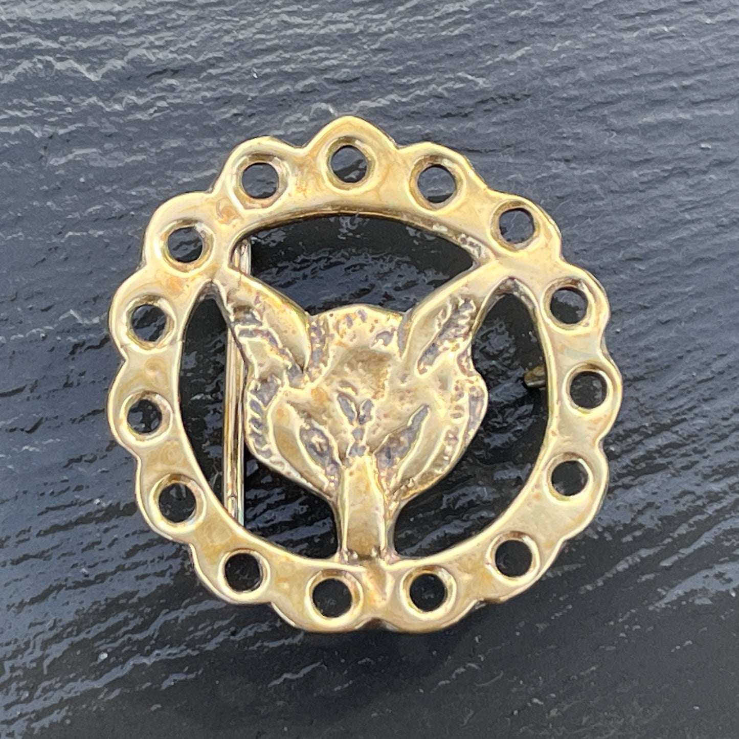 Fox Mask Belt Buckle (fits 1.5" inch belt)