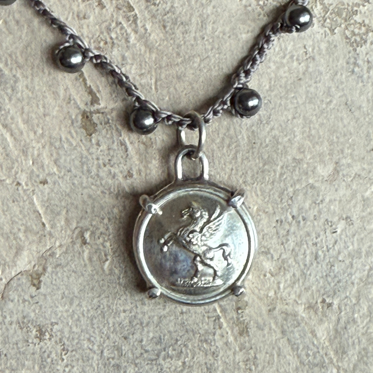 Little Lovely Pegasus Horse Necklace
