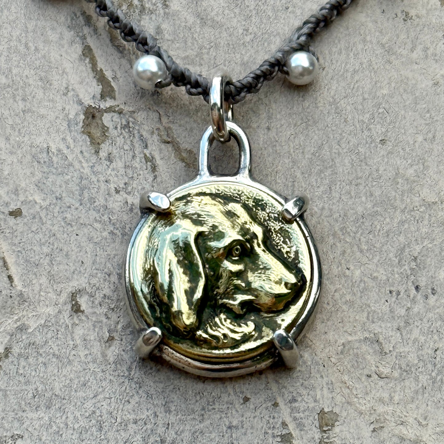 Little Lovely Retriever Dog Necklace