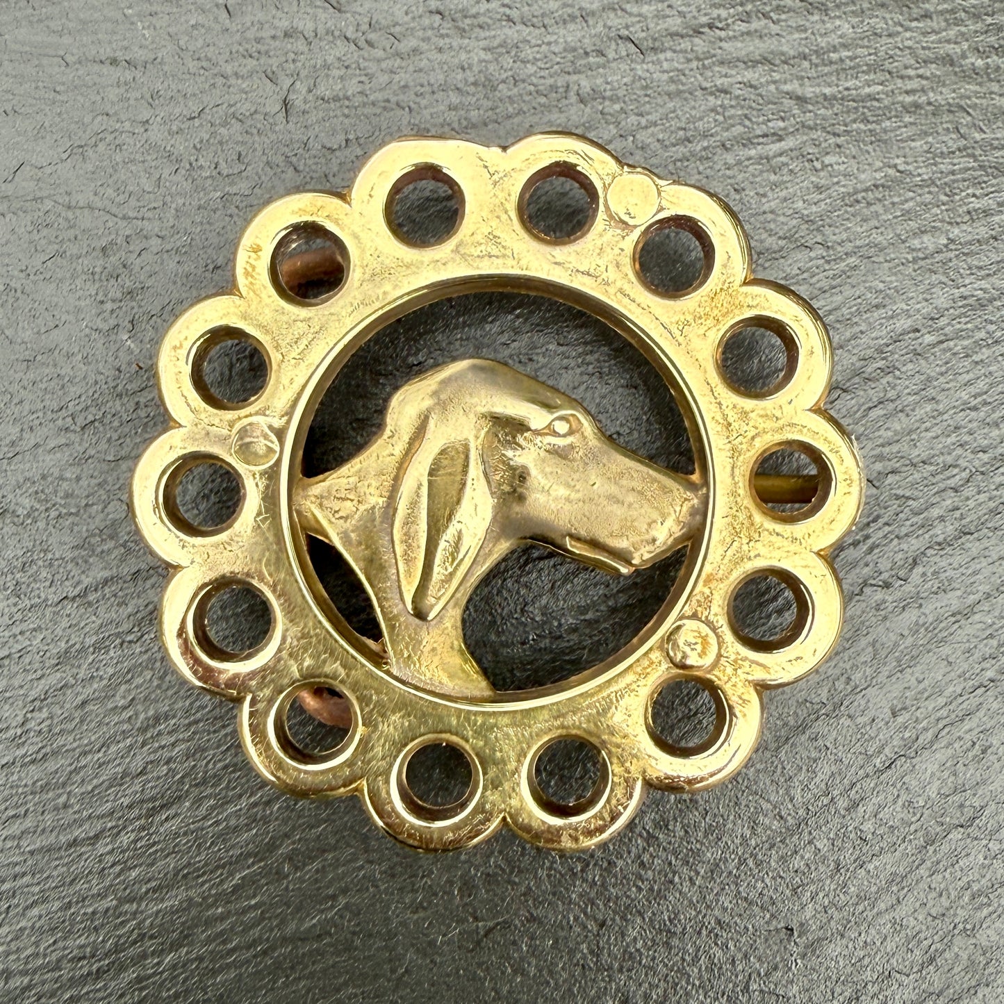 Foxhound Belt Buckle (fits up to 2" belt)