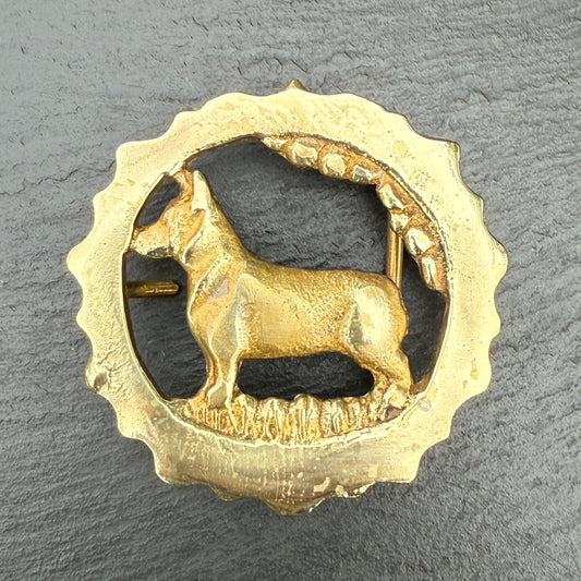 Corgi Dog Belt Buckle ((fits up to 1.5" belt)