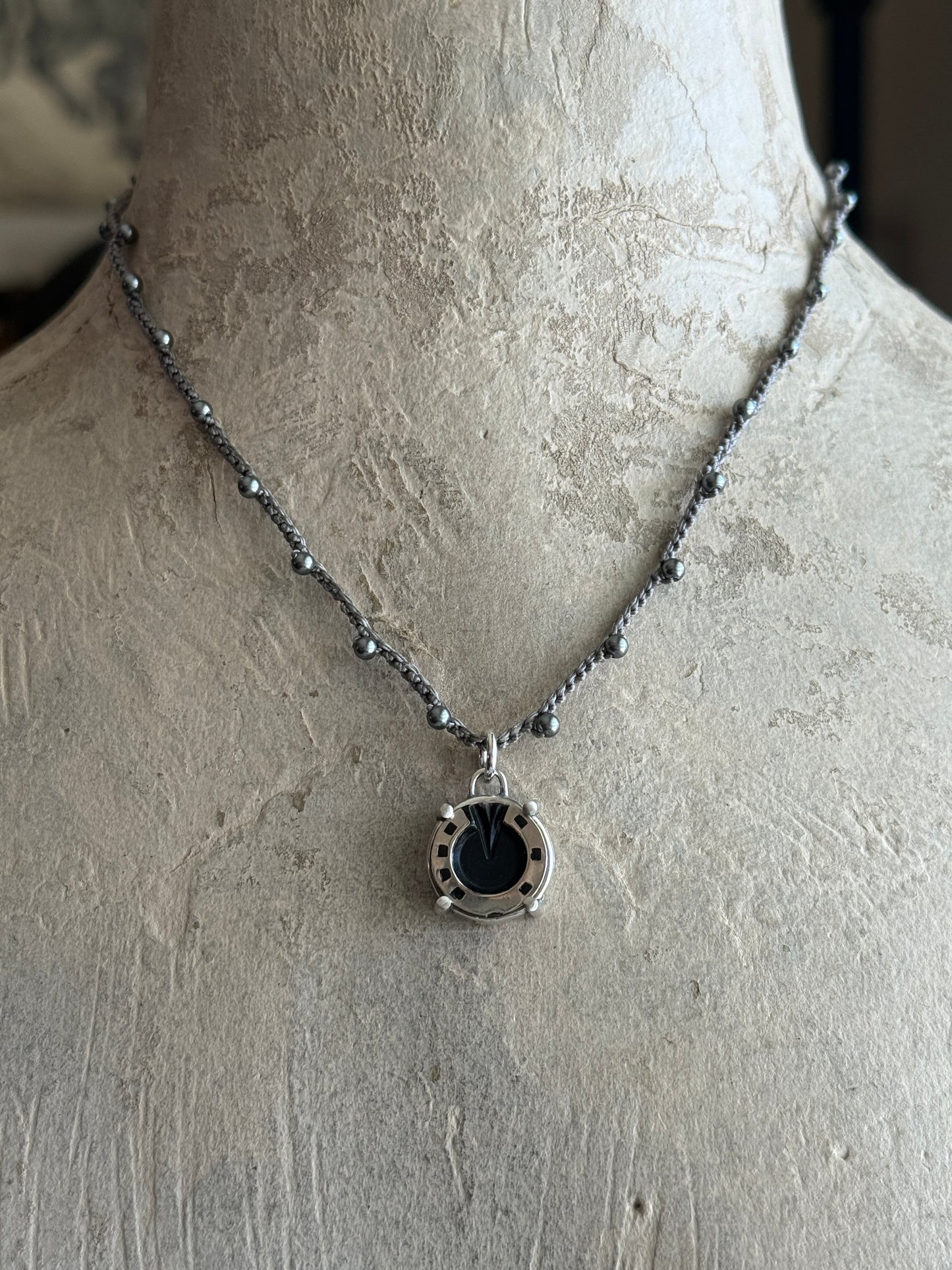 Little Lovely Silver Shoe Necklace