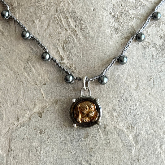 Little Lovely Small Dog Necklace