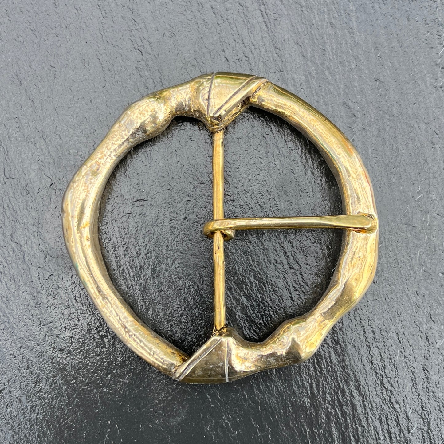 Running Hoof Prints Belt Buckle (for 2" belt)