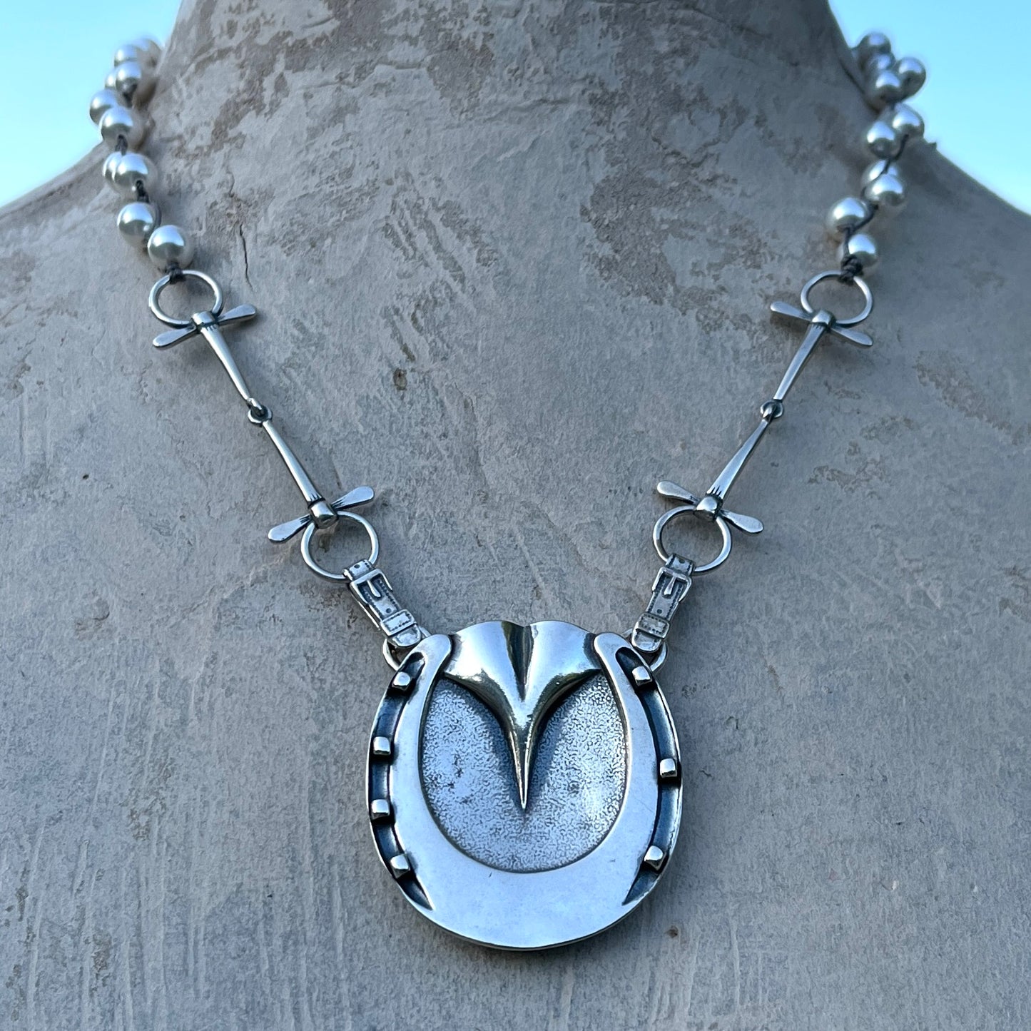 Bitted Hoof Necklace