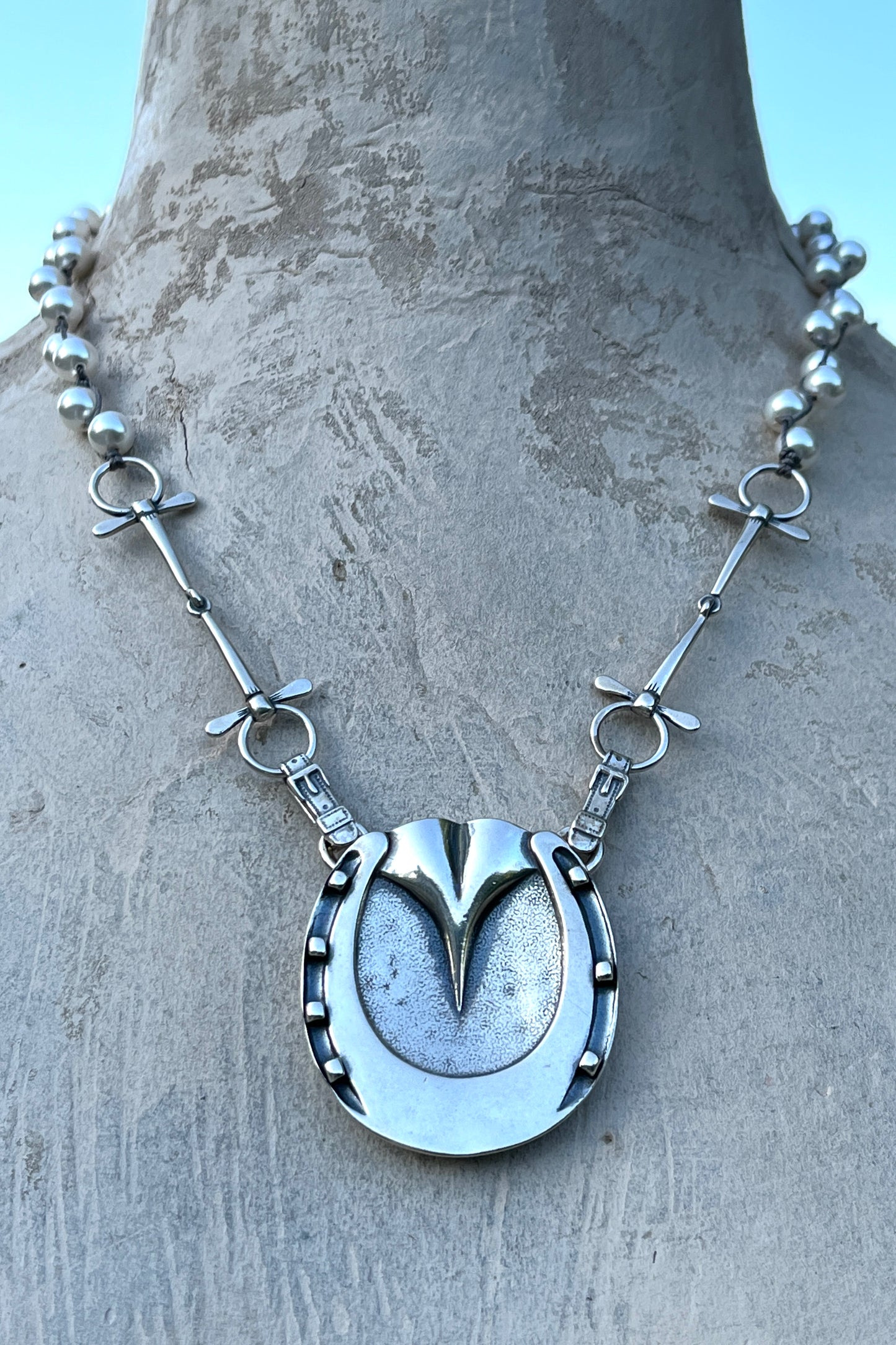 Bitted Hoof Necklace
