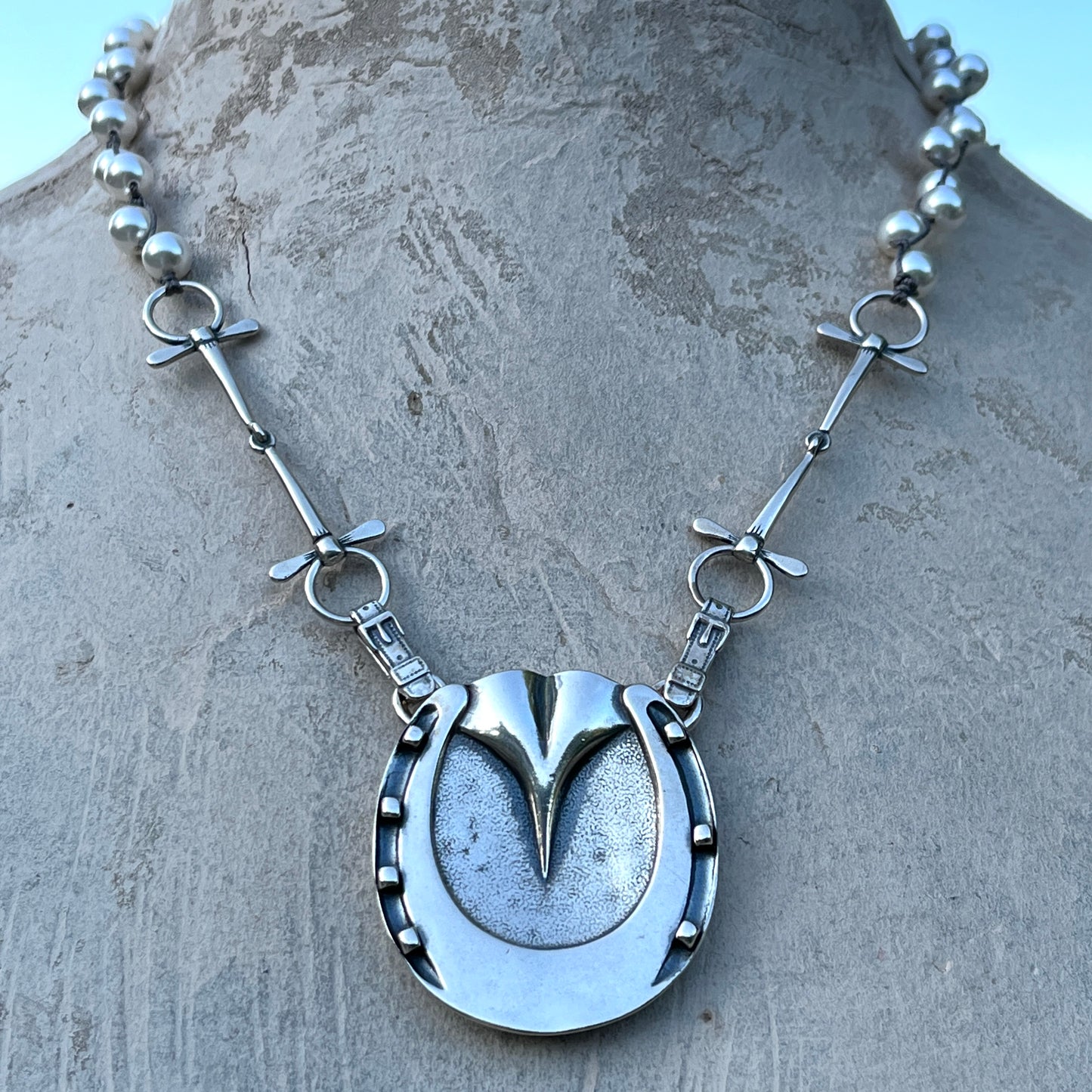 Bitted Hoof Necklace