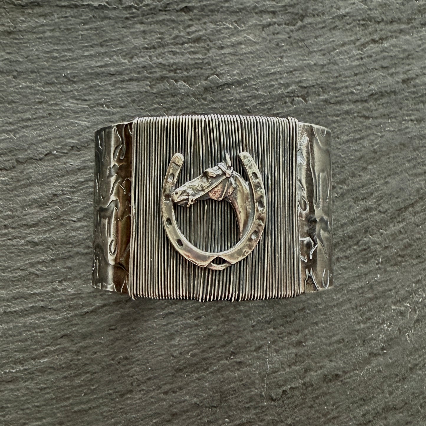 Lucky Horse Cuff Bracelet