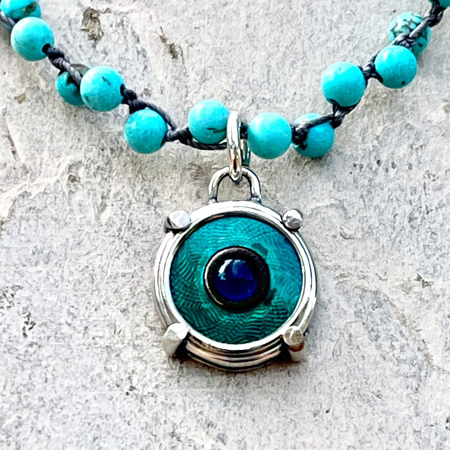 Little Lovely Guilloche Necklace