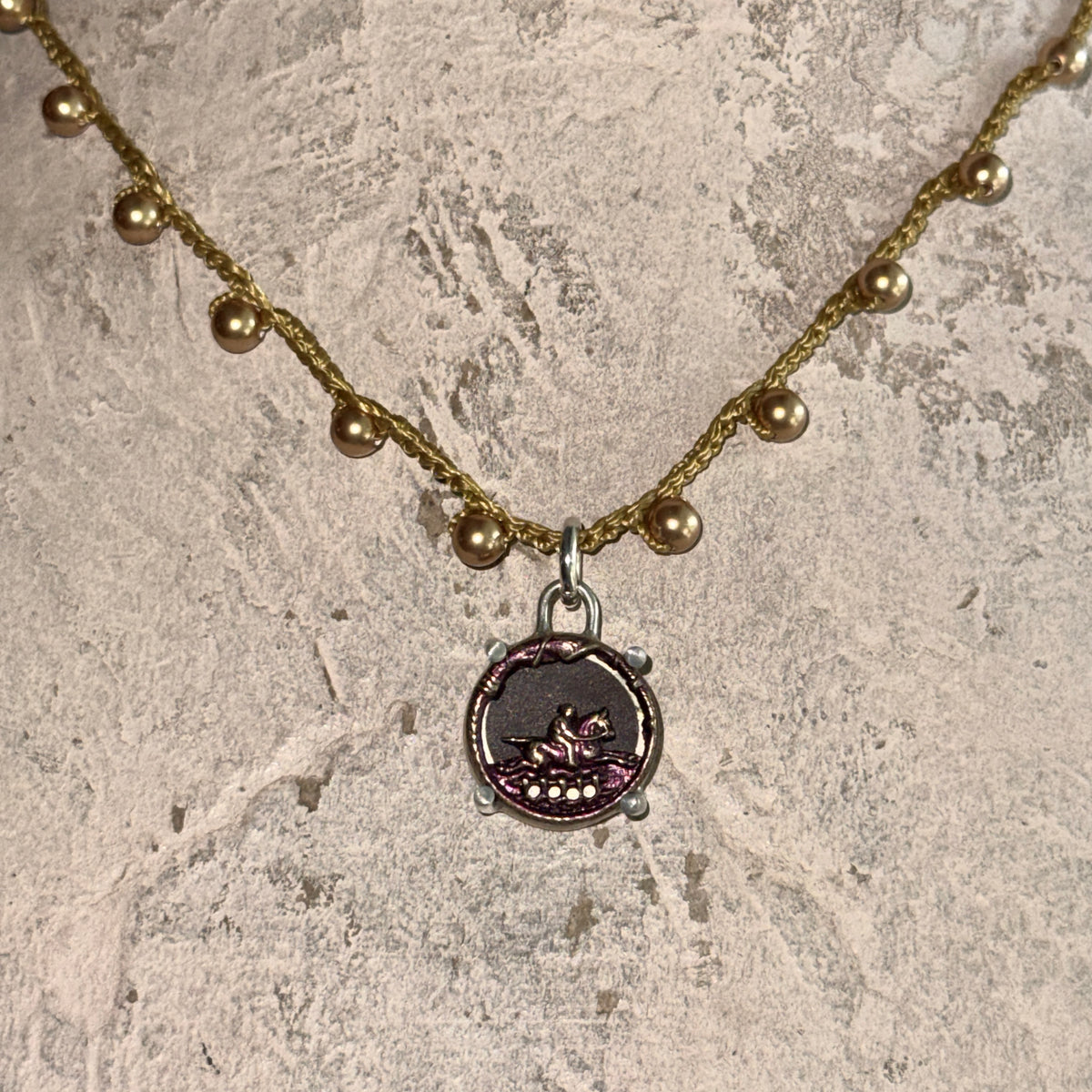 Little Lovely Dutch Jumping Horse Necklace