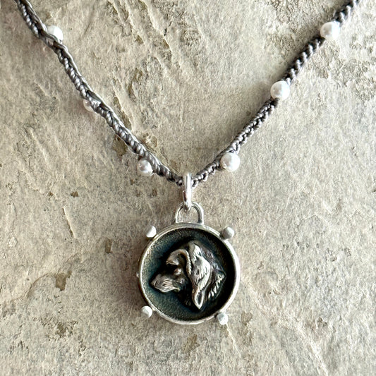 Little Lovely Silver Retriever Necklace