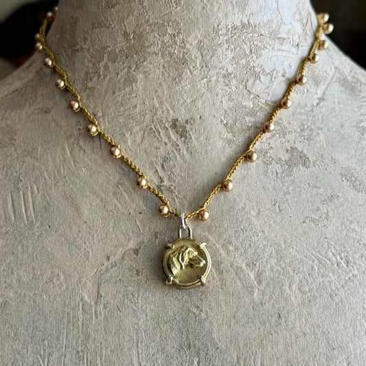 Little Lovely Hound Necklace