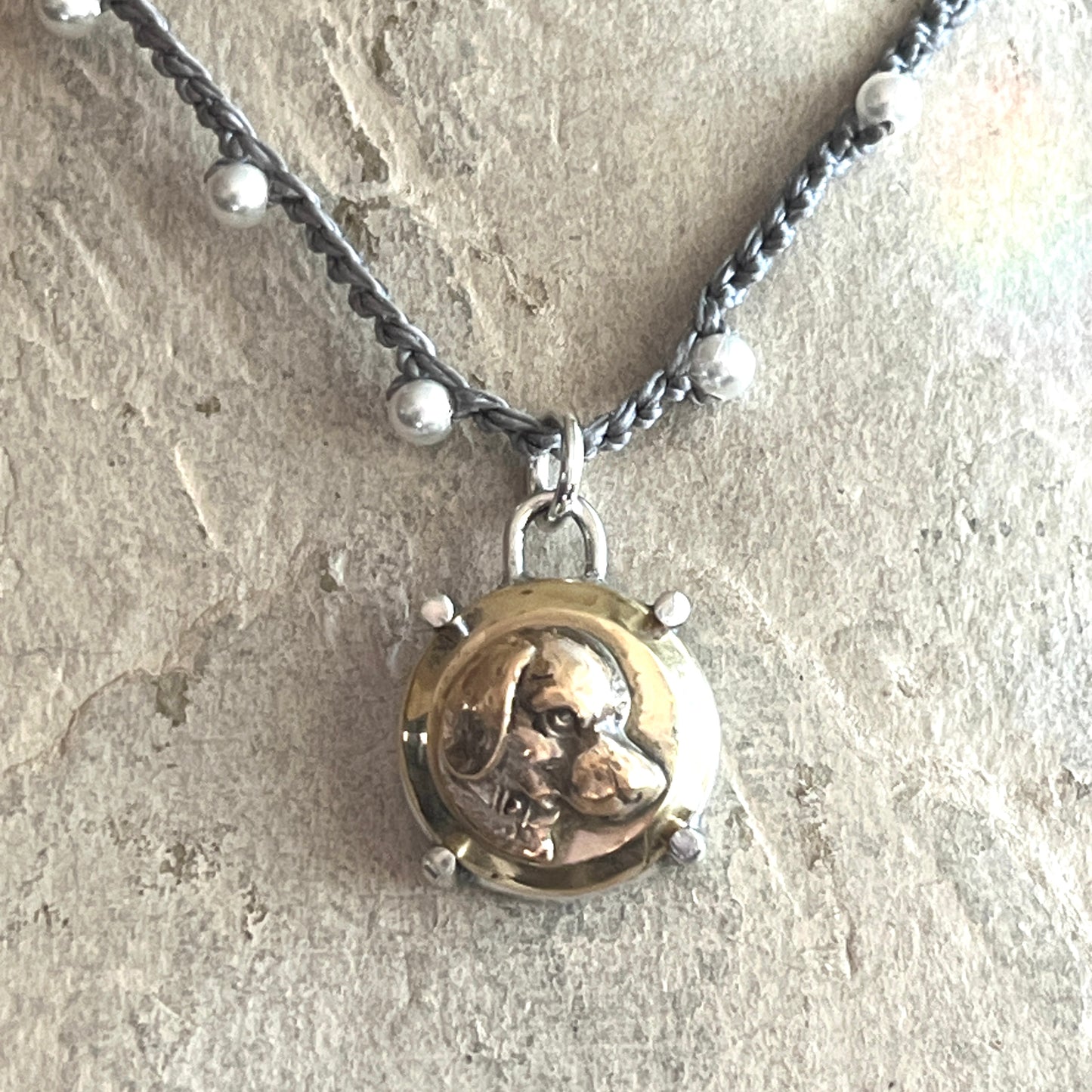 Little Lovely Waistcoat Button Necklace