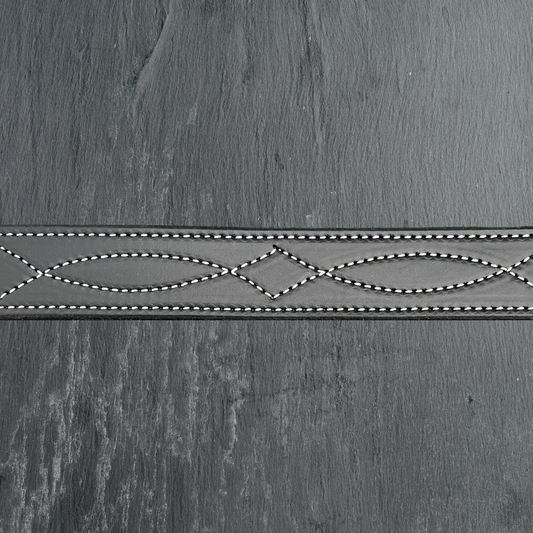 Black Leather Belt (1.5")