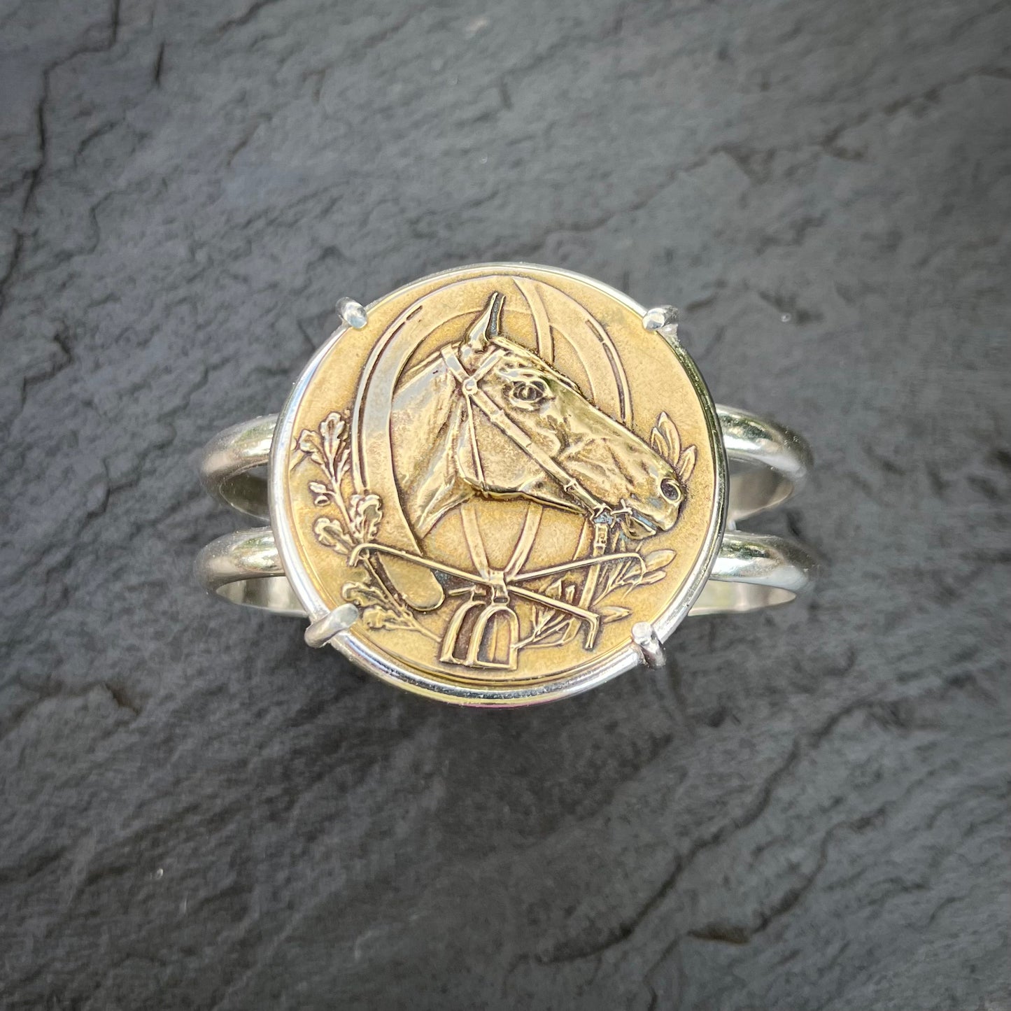 Dutch Horse Medal Bracelet