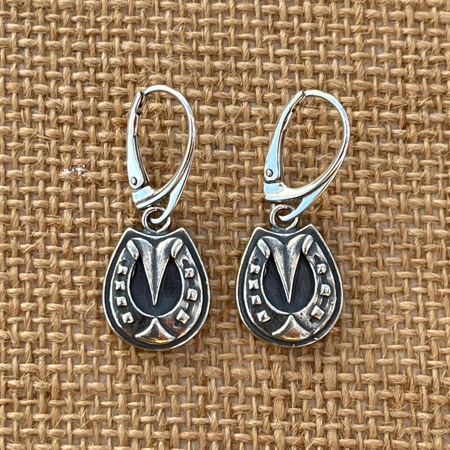 Little Lucky Horseshoe Earrings