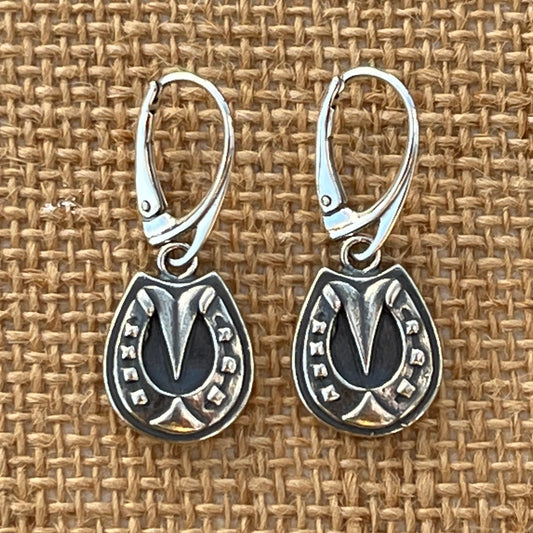 Little Lucky Horseshoe Earrings