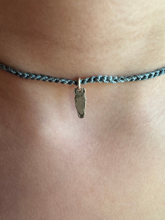 Junior Necklace with Horse Head Charm