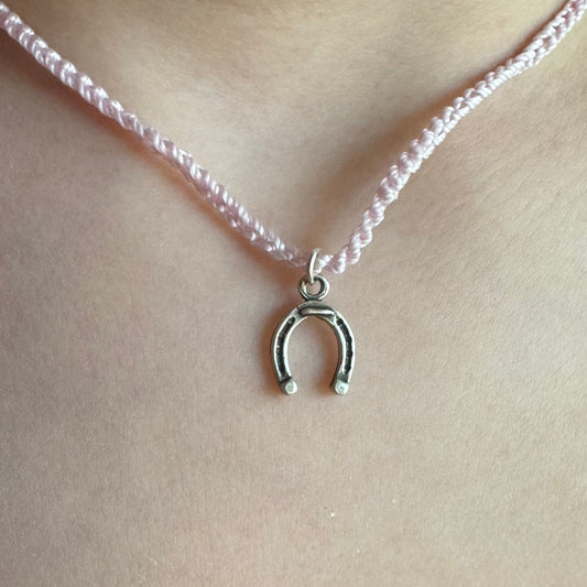 Junior Necklace with Horseshoe Charm