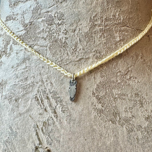 Junior Necklace with Horse Head Charm