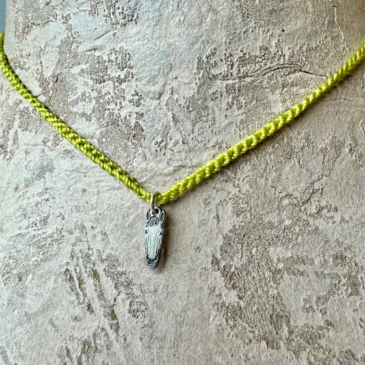 Junior Necklace with Horse Head Charm