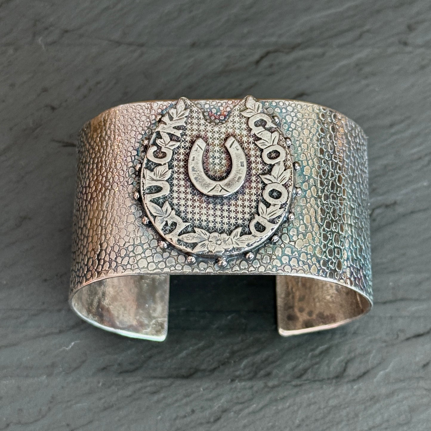 Good Luck Horseshoe Cuff Bracelet