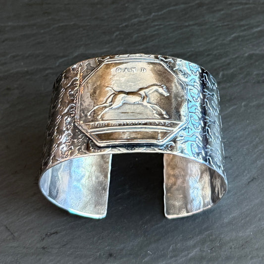 Galloping Horse Cuff Bracelet