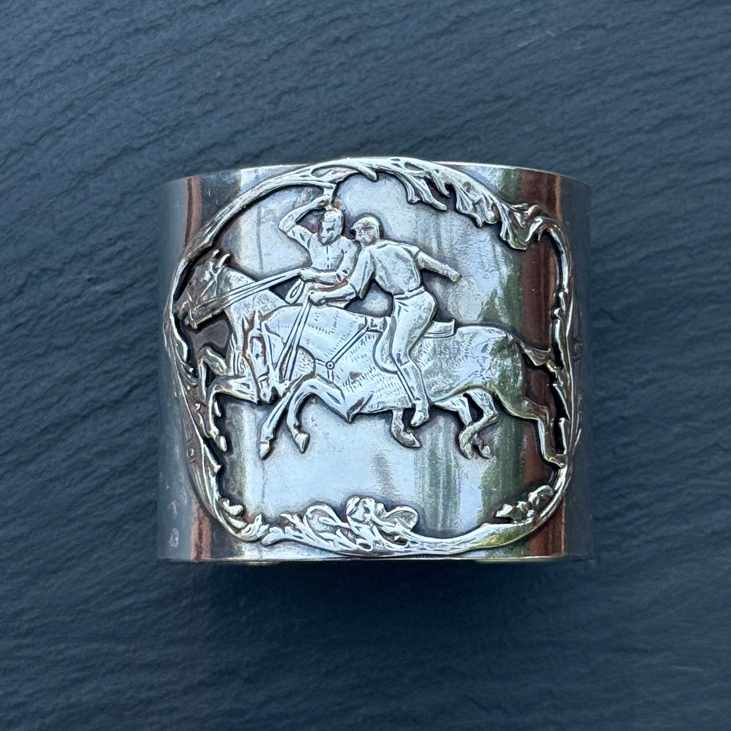 Rare Pretty Polo Cuff Bracelet