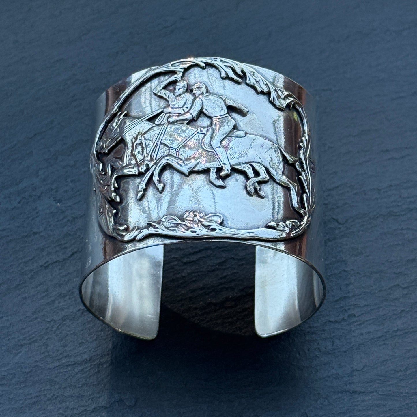 Rare Pretty Polo Cuff Bracelet