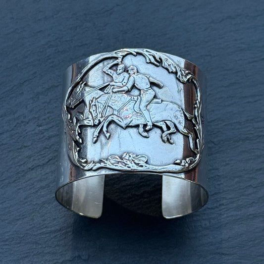 Rare Pretty Polo Cuff Bracelet