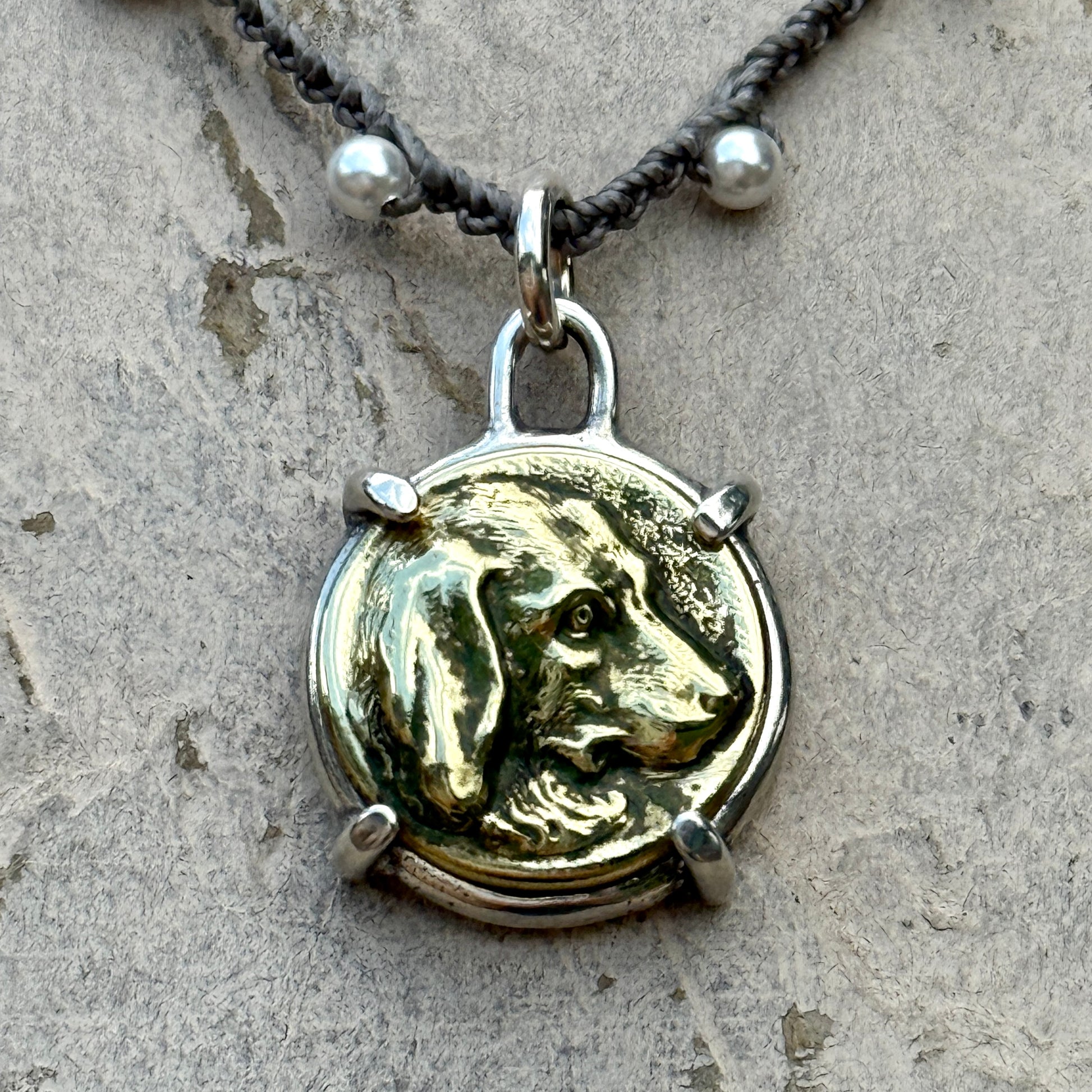 Little Lovely Retriever Dog Necklace