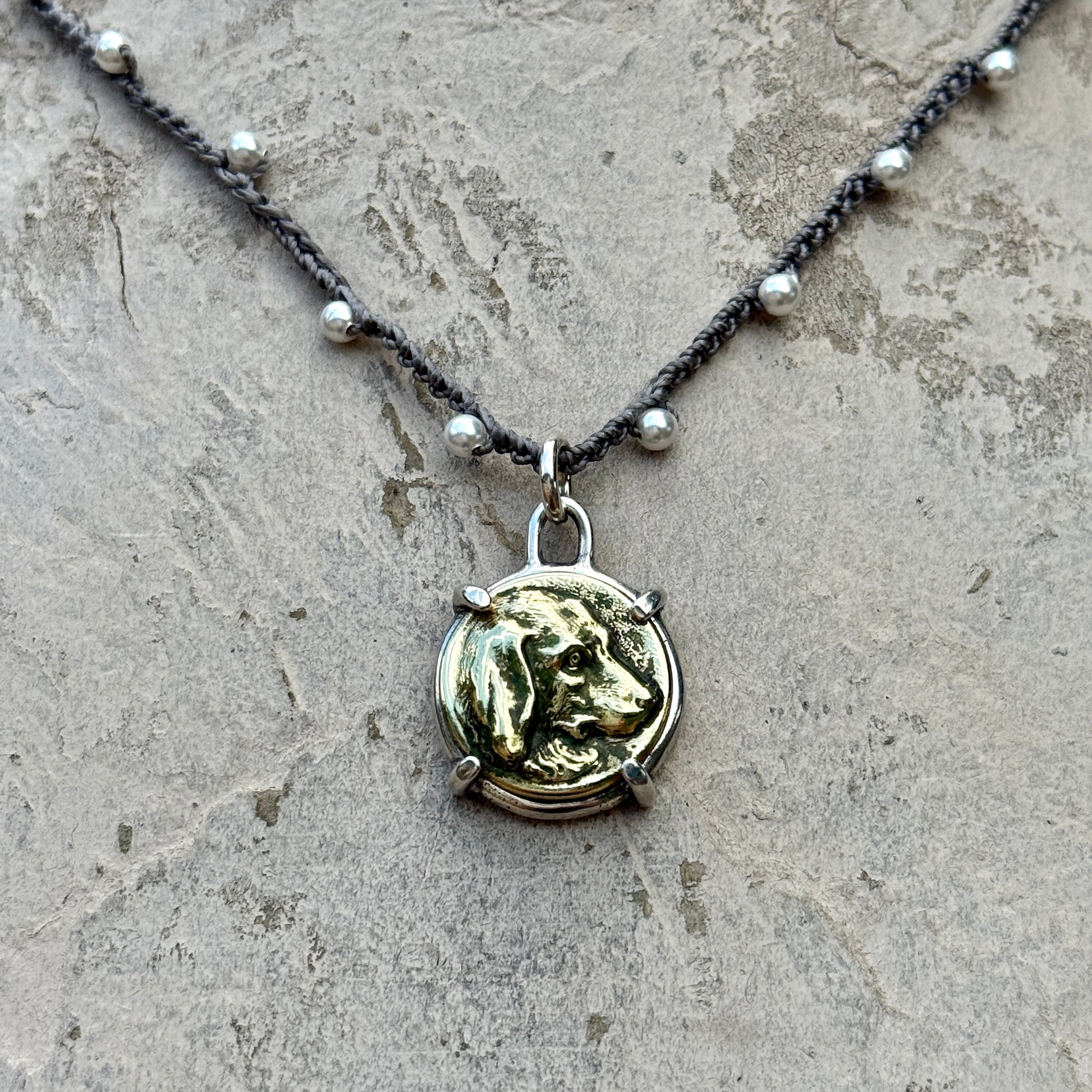 Little Lovely Retriever Dog Necklace