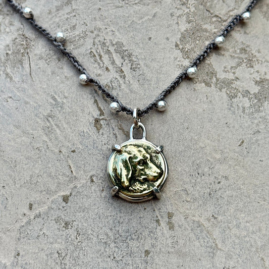 Little Lovely Retriever Dog Necklace