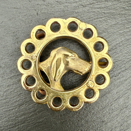 Foxhound Belt Buckle (fits 1.5" inch belt)