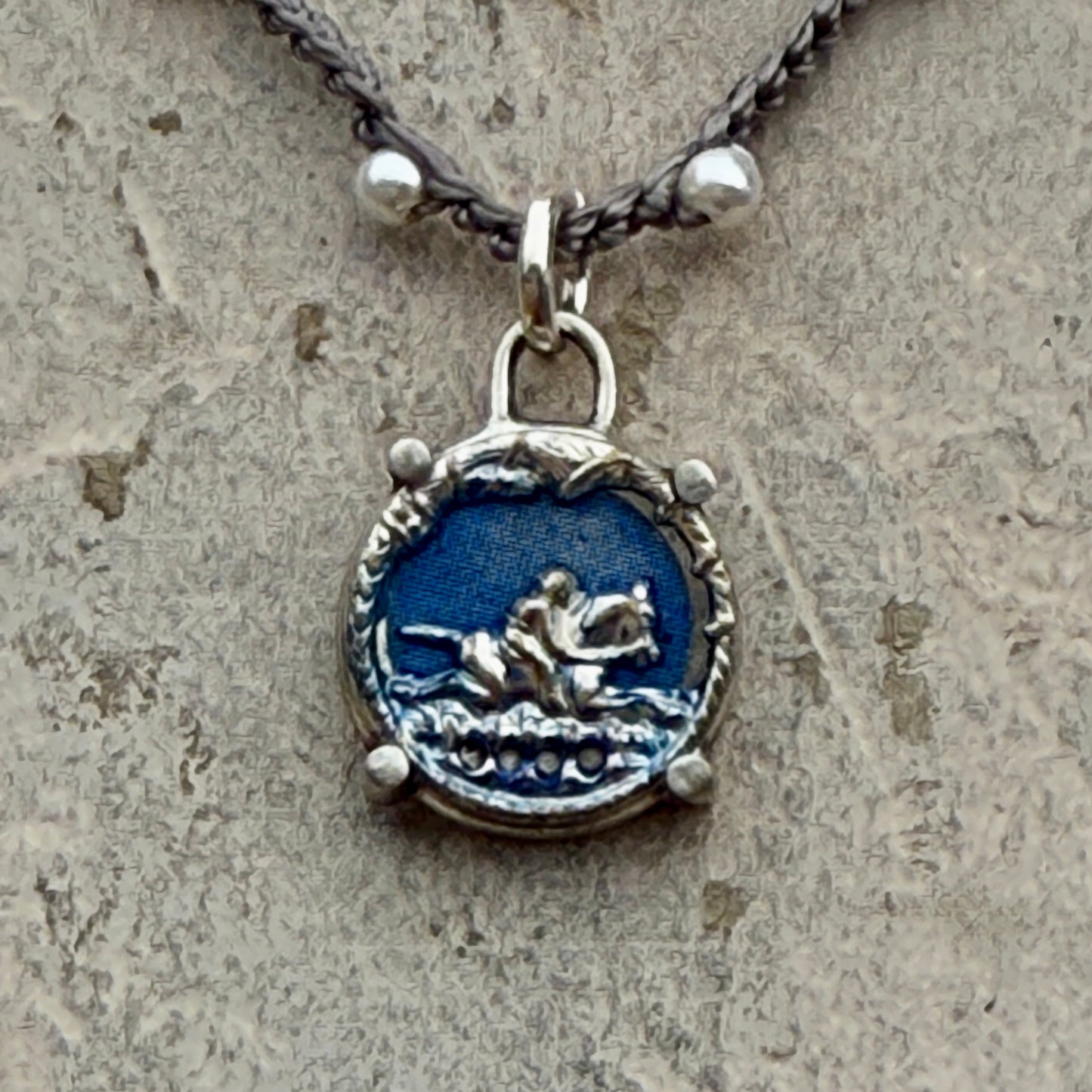 Little Lovely Blue Jumper Necklace