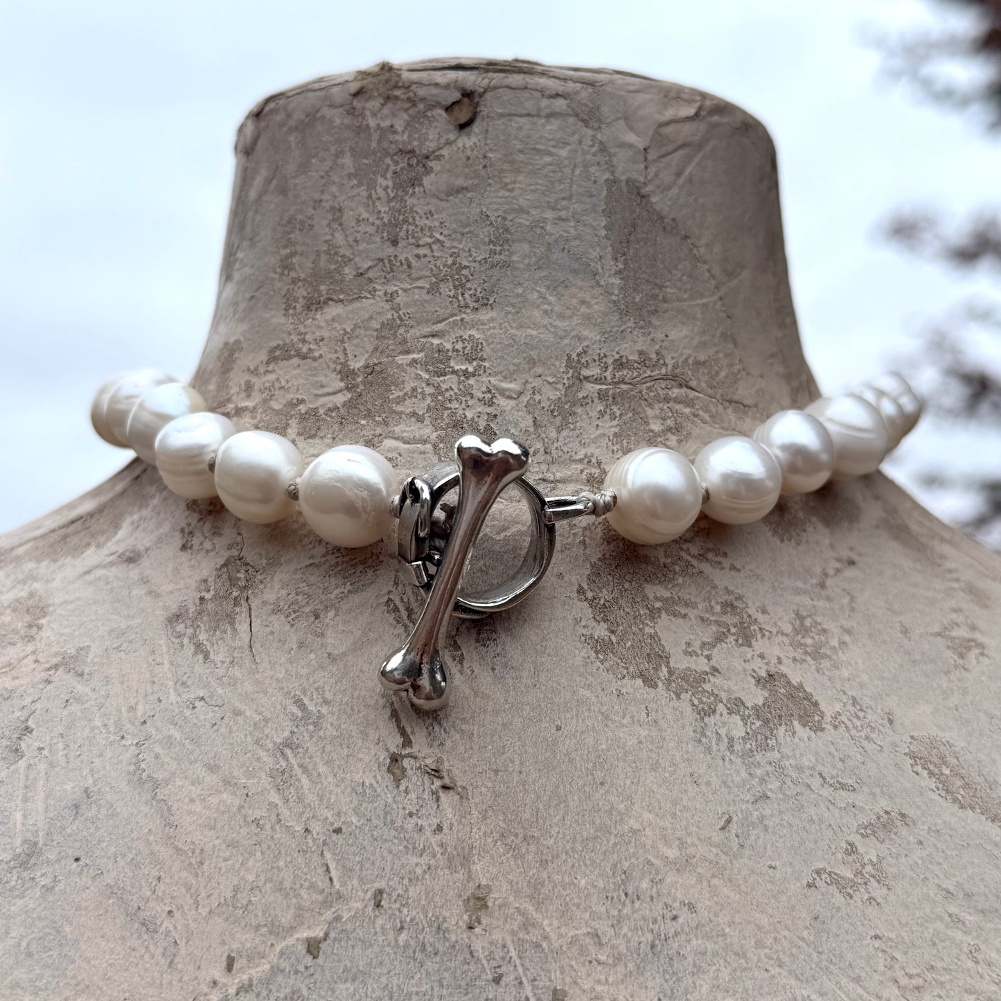 Collar & Bone Toggle  Necklace