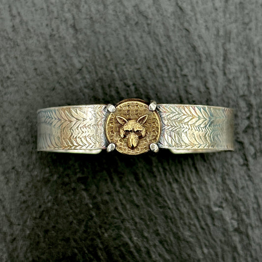 Little Lovely Fox Mask Cuff Bracelet