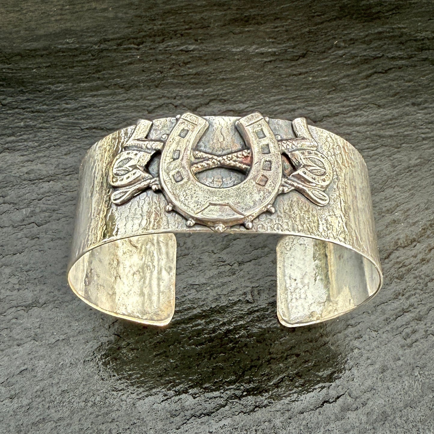 Triple Luck Cuff Bracelet