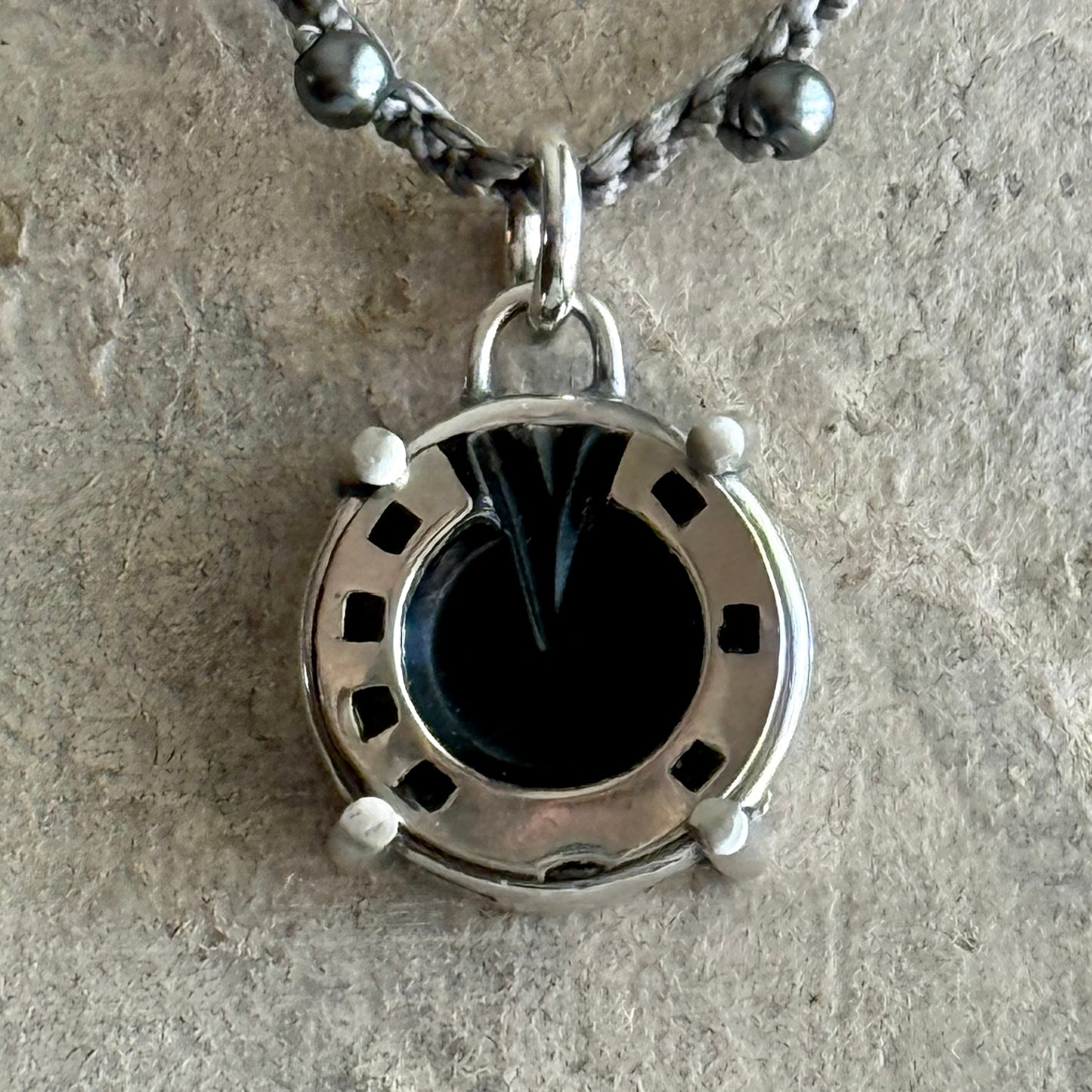 Little Lovely Silver Shoe Necklace