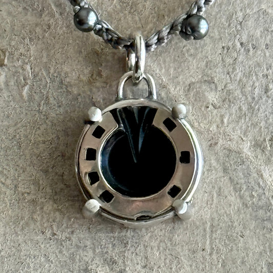 Little Lovely Silver Shoe Necklace