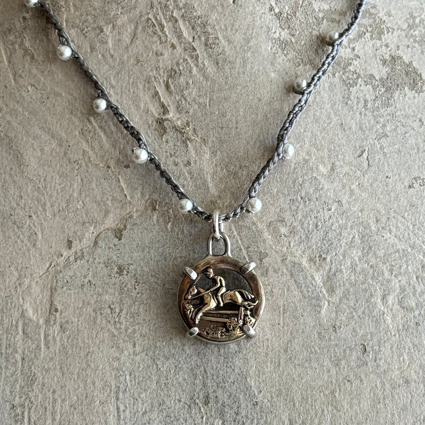 Little Lovely Jumping Horse Necklace