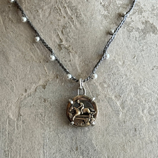 Little Lovely Jumping Horse Necklace