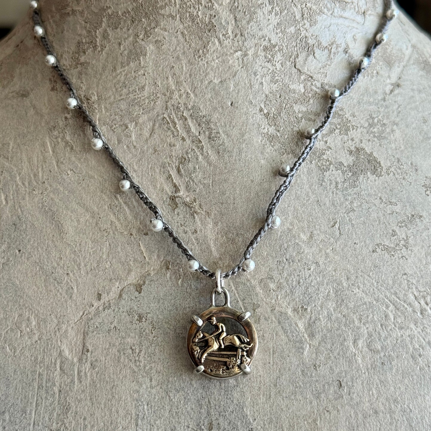 Little Lovely Jumping Horse Necklace