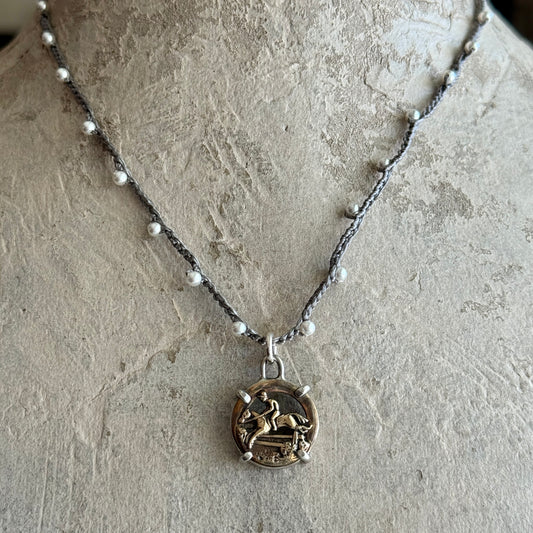 Little Lovely Jumping Horse Necklace