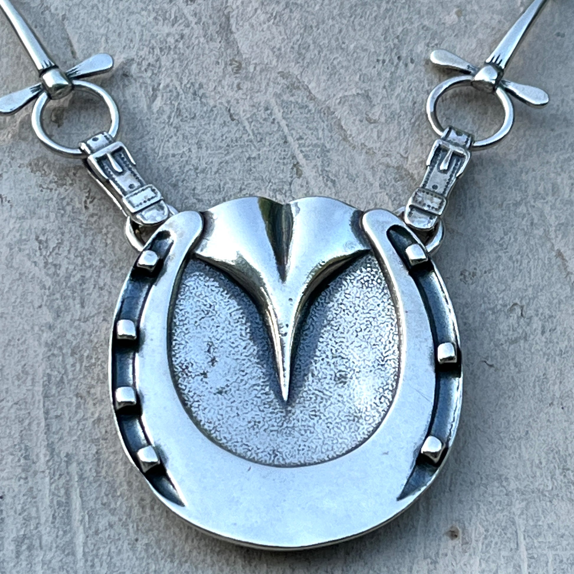 Bitted Hoof Necklace