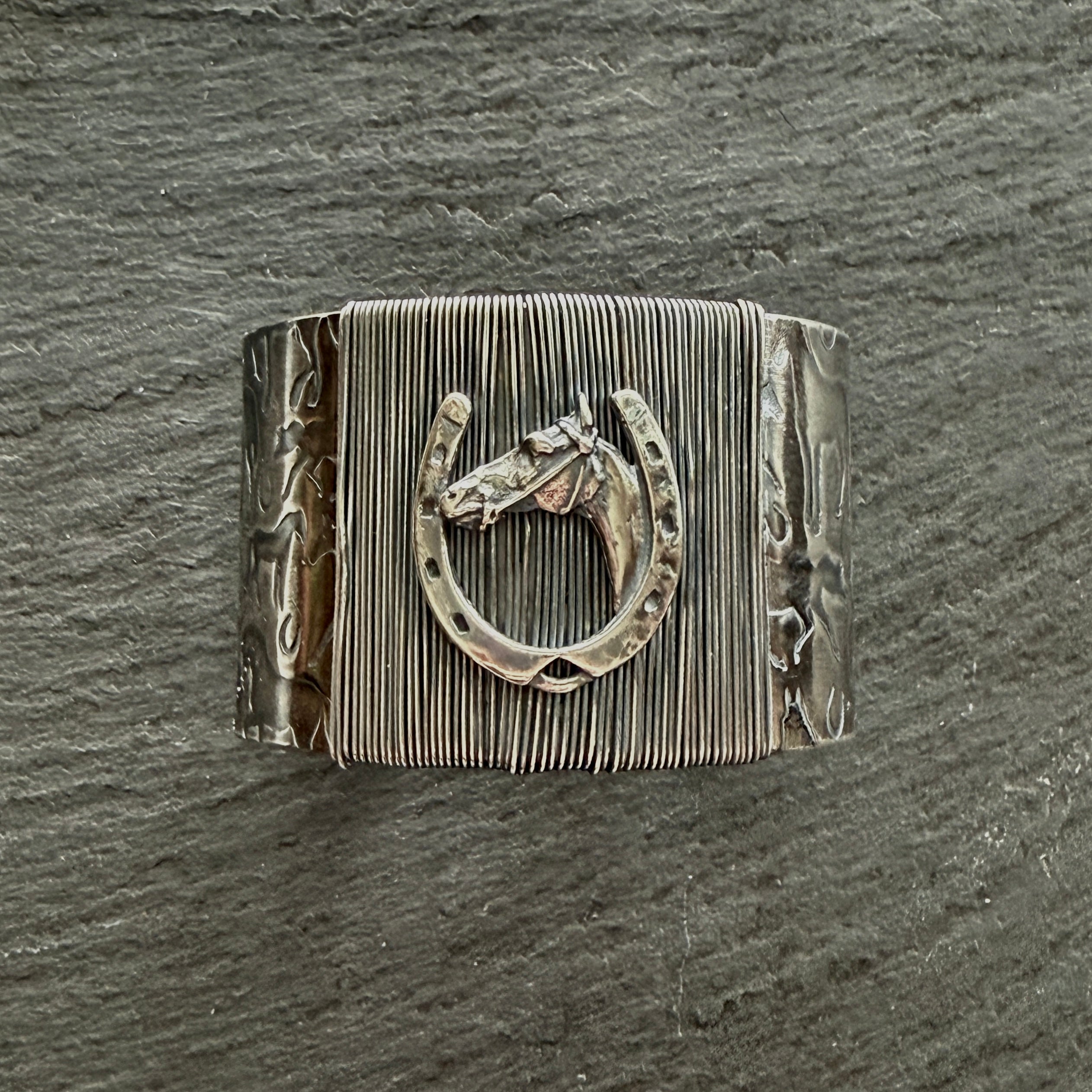 Lucky Horse Cuff Bracelet