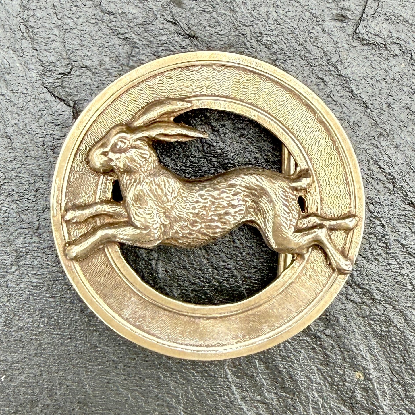 Hopping Hare Buckle