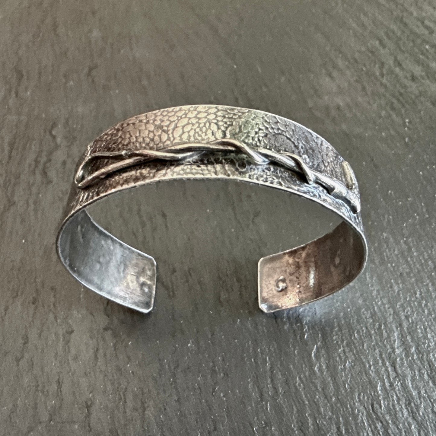 Sterling Hunt Whip Cuff Horse Bracelet