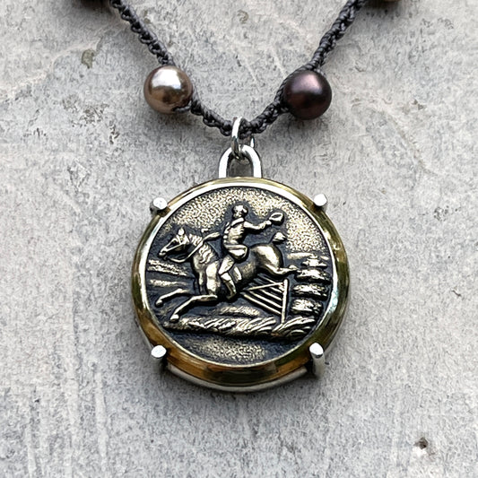 Field Hunter on Pearl Necklace